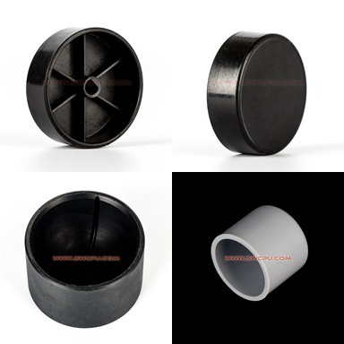 custom made round PP PE PVC ABS plastic end caps for chair legs