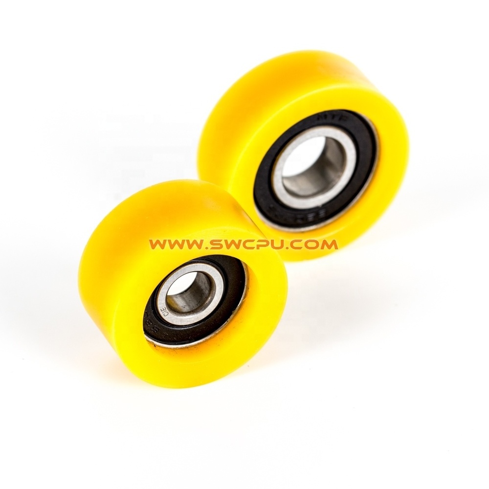 Solid rubber wheels small size for toy