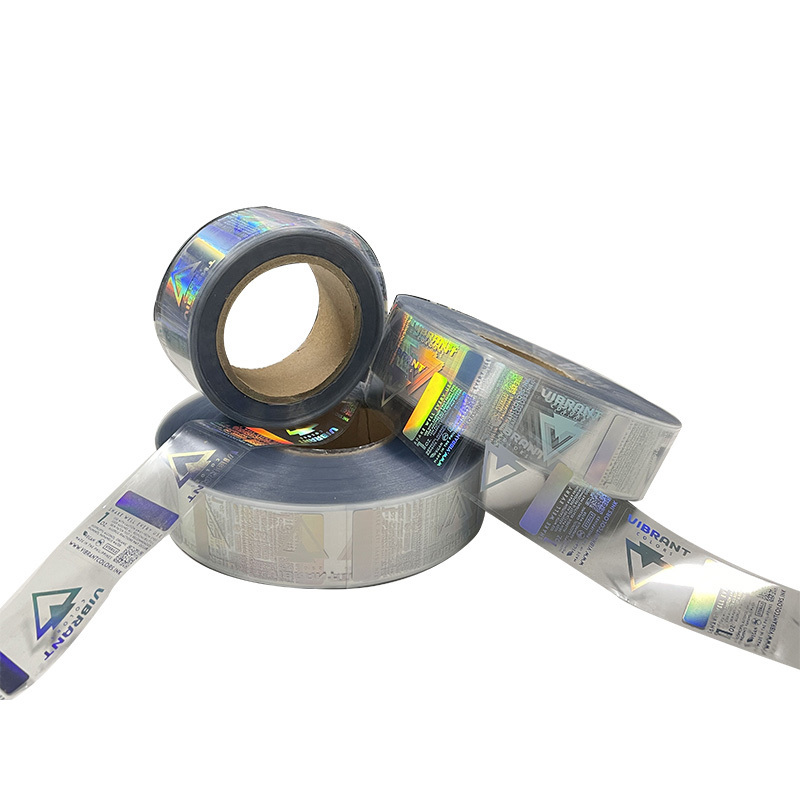 Printing Custom Hologram Warranty Security Seal Removed Tamper Evident Void Holographic Laser Stickers Label