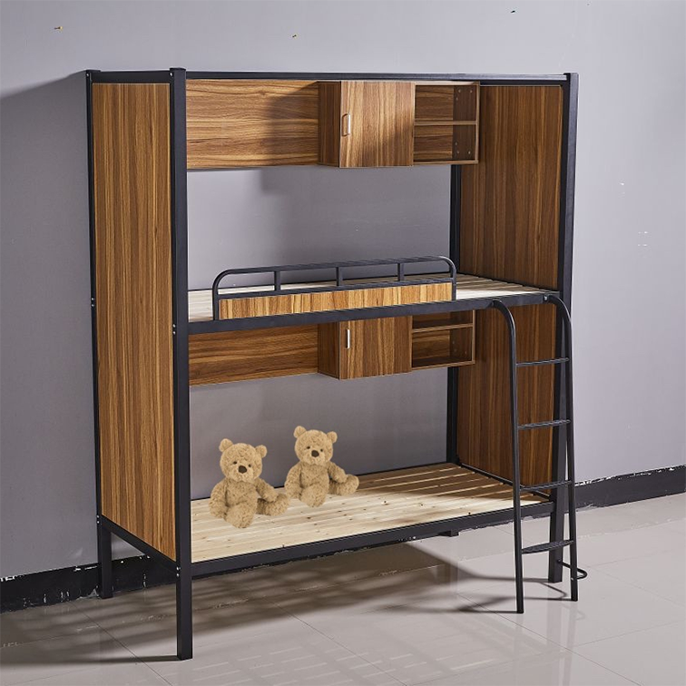 JZD hot sale commercial capsule bunk bed for hostel hotel adult metal bunk bed manufacturer for sale