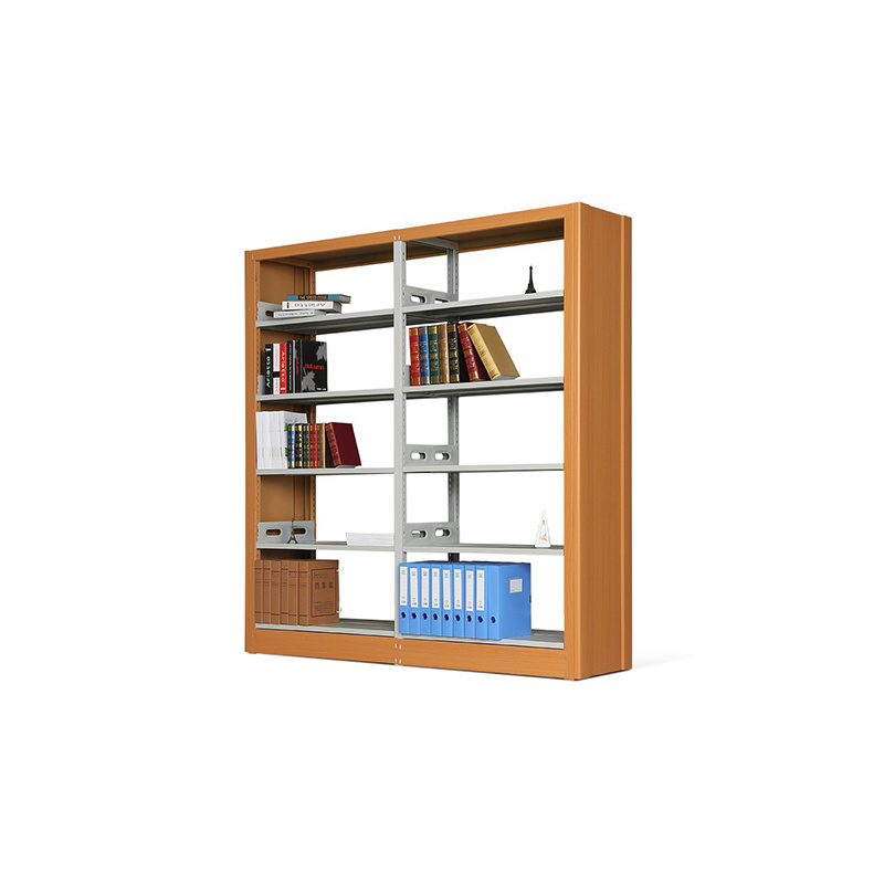 Library Best selling mobile hardware portable bookshelf room divider with drawer book shelf