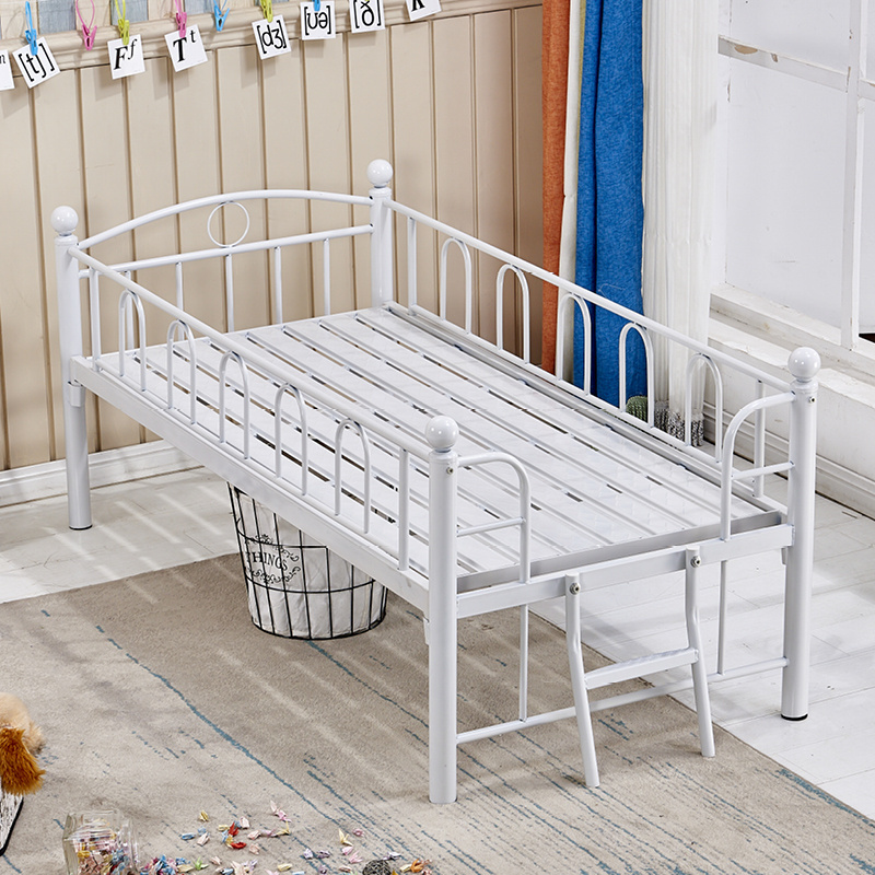 High quality and durable steel metal kindergarten wooden bed/kids bunk bed children double wooden bed for sale and kids