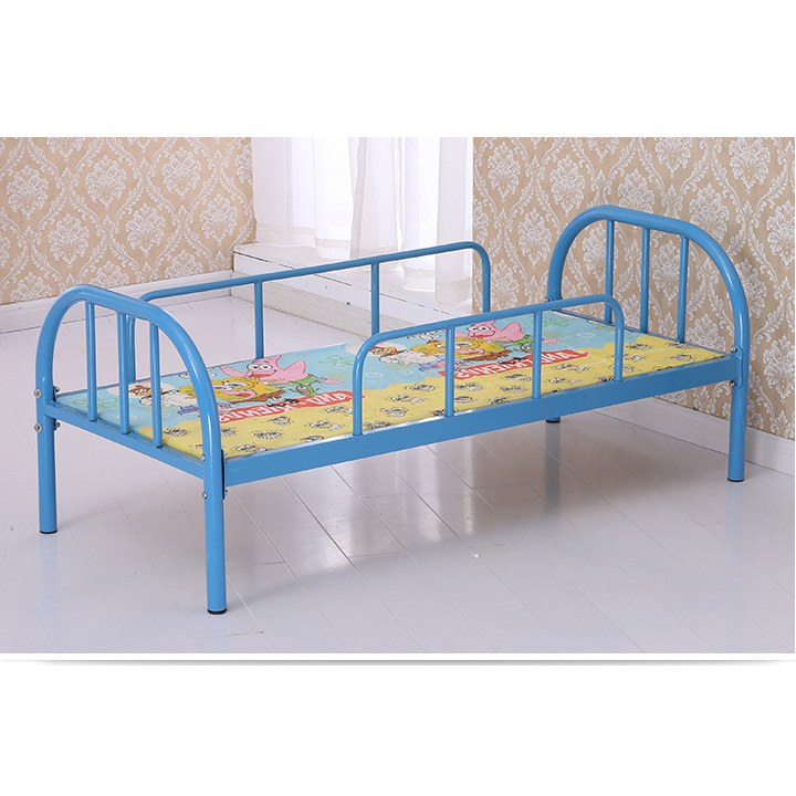 High quality and durable steel metal kindergarten wooden bed/kids bunk bed children double wooden bed for sale and kids