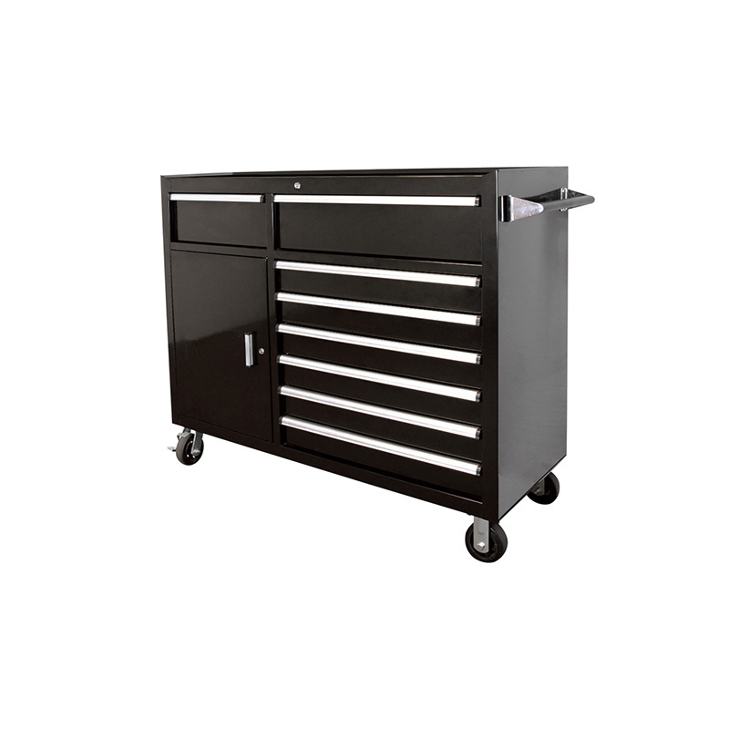 OEM ODM garage workshop steel drawers tackle metal tool cabinet cart trolley with heavy duty slide storage drawers