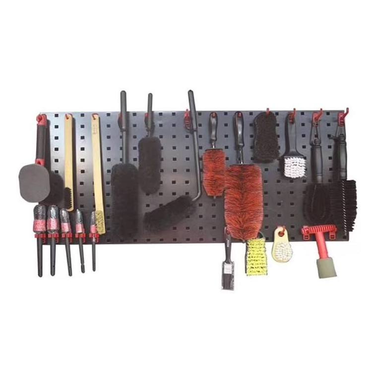 hot sale Metal Tool Hanging Board Pegboard Display Stand Double Sided Peg Board Racks