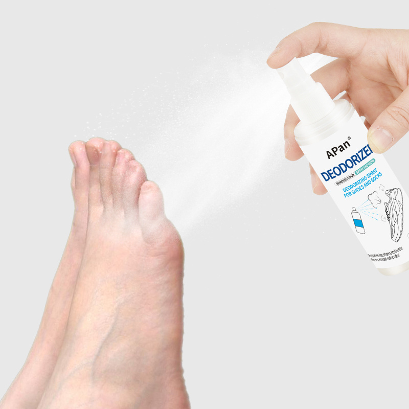 Deodorant to remove shoe odor for sports shoes, fitness bags, lockers, shoe deodorant