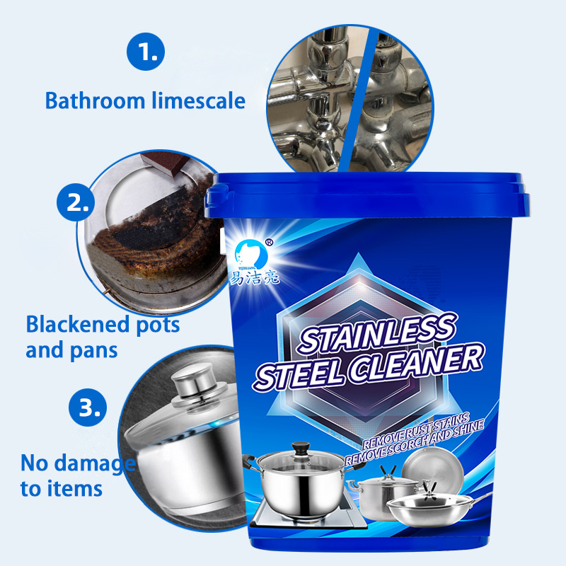 China kitchen stainless steel cleaning paste multifunction cookware Cleaner