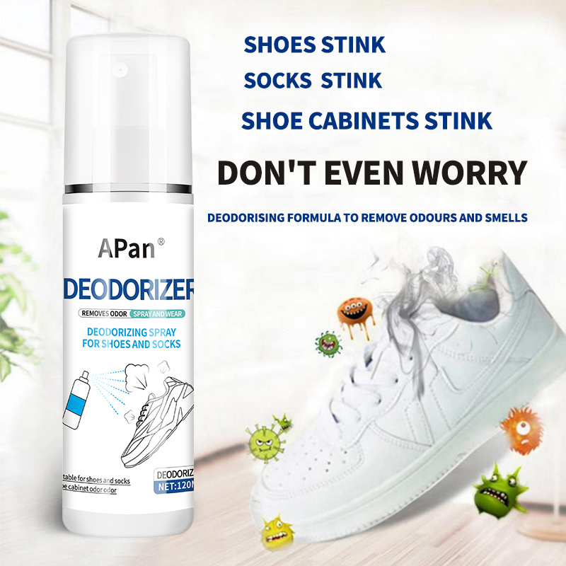 Shoes Shoe Deodorant 120ml China Manufacturer Shoes Deodorant Spray And Sock Odor Eliminating Spray For White Sneakers Socks