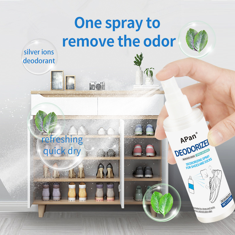 Shoes Shoe Deodorant 120ml China Manufacturer Shoes Deodorant Spray And Sock Odor Eliminating Spray For White Sneakers Socks