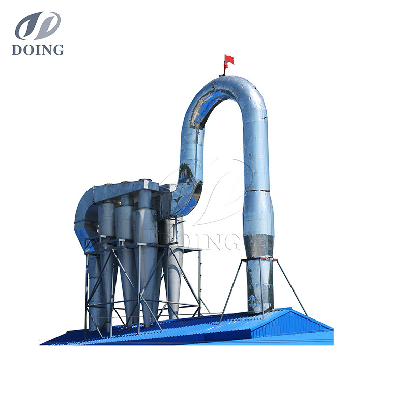 High yield industrial potato starch processing plant