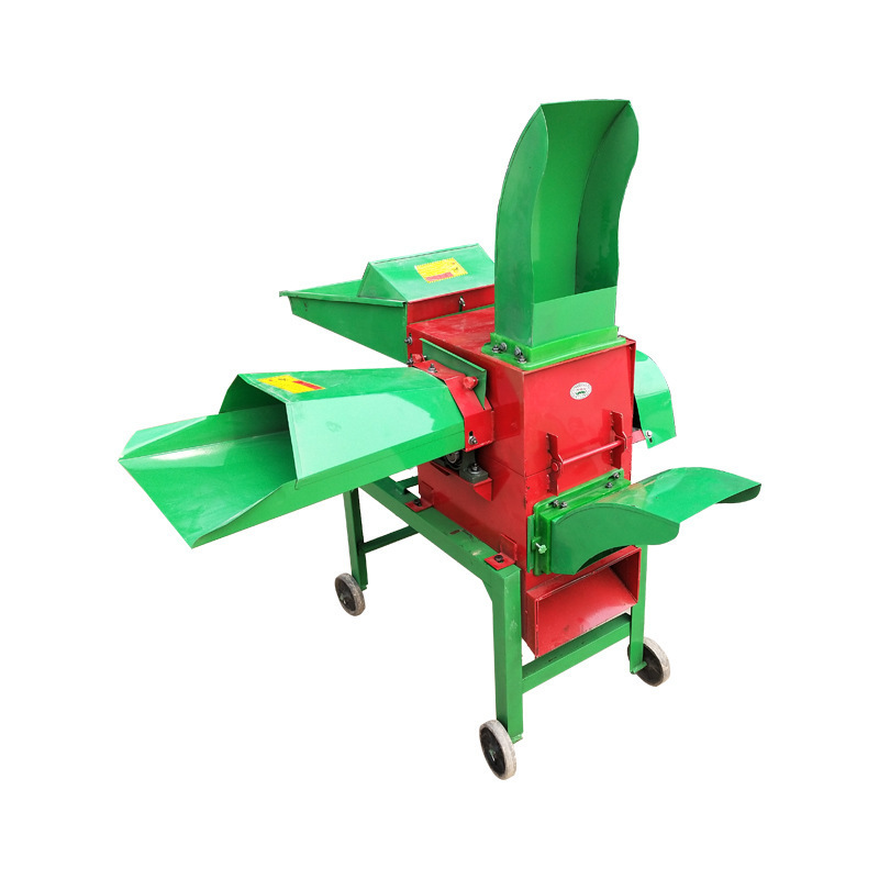 Low Consumption Feed Processing Hay Straw Shredder Corn Stalk Grinder Grass Crusher cutting Fodder Chopper Chaff Cutter Machine