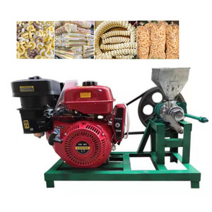 High Productivity Mini Corn Extruder Machine New Steel Based Maize and Rice Puffing Snack Food Maker Puffed Corn Snacks Maker