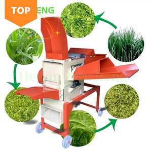 Low Consumption Feed Processing Hay Straw Shredder Corn Stalk Grinder Grass Crusher cutting Fodder Chopper Chaff Cutter Machine