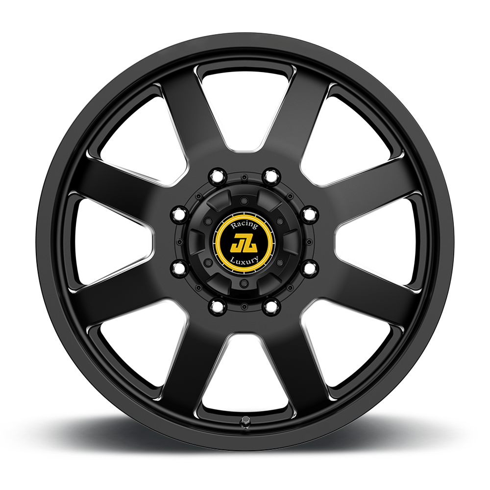 JZ 8x170 truck wheel black finished 15 16 17 18 inch rims 4x4 beadlook dually wheels blanks rines for pickup jeep ford f150