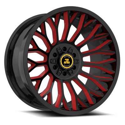 Jiangzao customize rims 16 17 18 19 20 21 22 26 inch 4x100 rims  4 holes 5 holes car forged alloy wheels