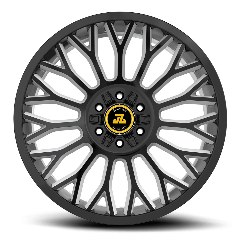 Jiangzao customize rims 16 17 18 19 20 21 22 24 inch 4x100 rims  4 holes 5 holes car forged alloy wheels