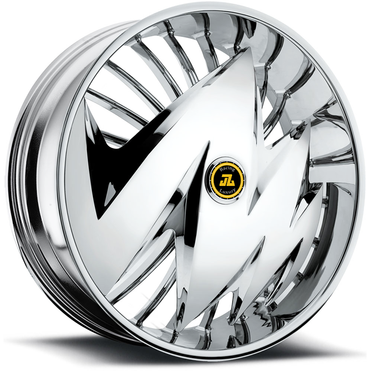 JZ Custom Forged Rims Popular Dub Wheel Rim Wire Chrome Aluminum Alloy 22 24 26 Inch 2 Pieces 5 Years 21 Cm 3.00mm 7j-12j