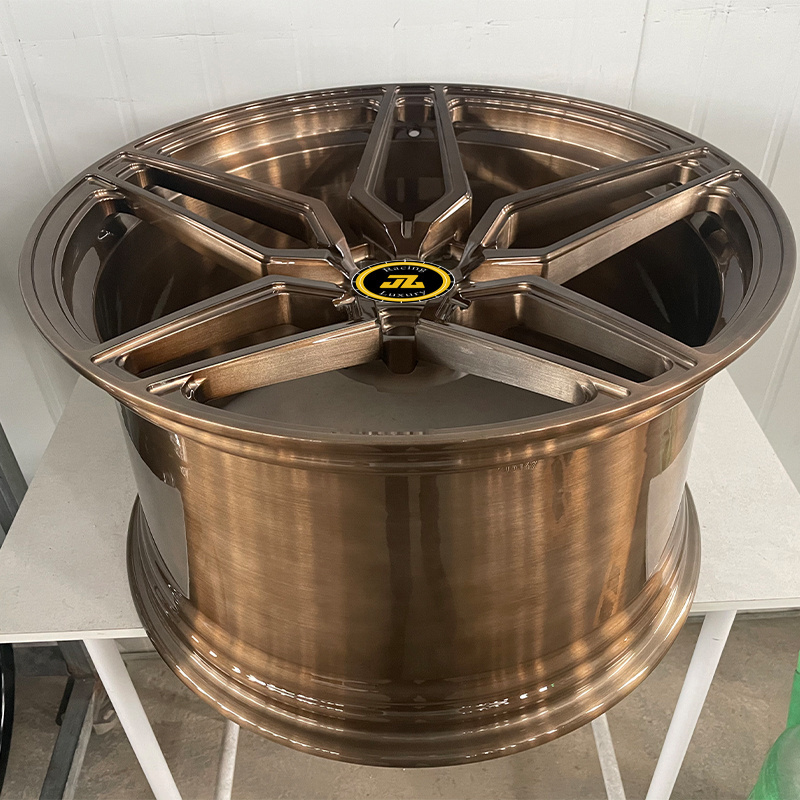 JZ custom finish gold/silver forged wheels 19 20 21 22 inch 5x112 5x120 wheels