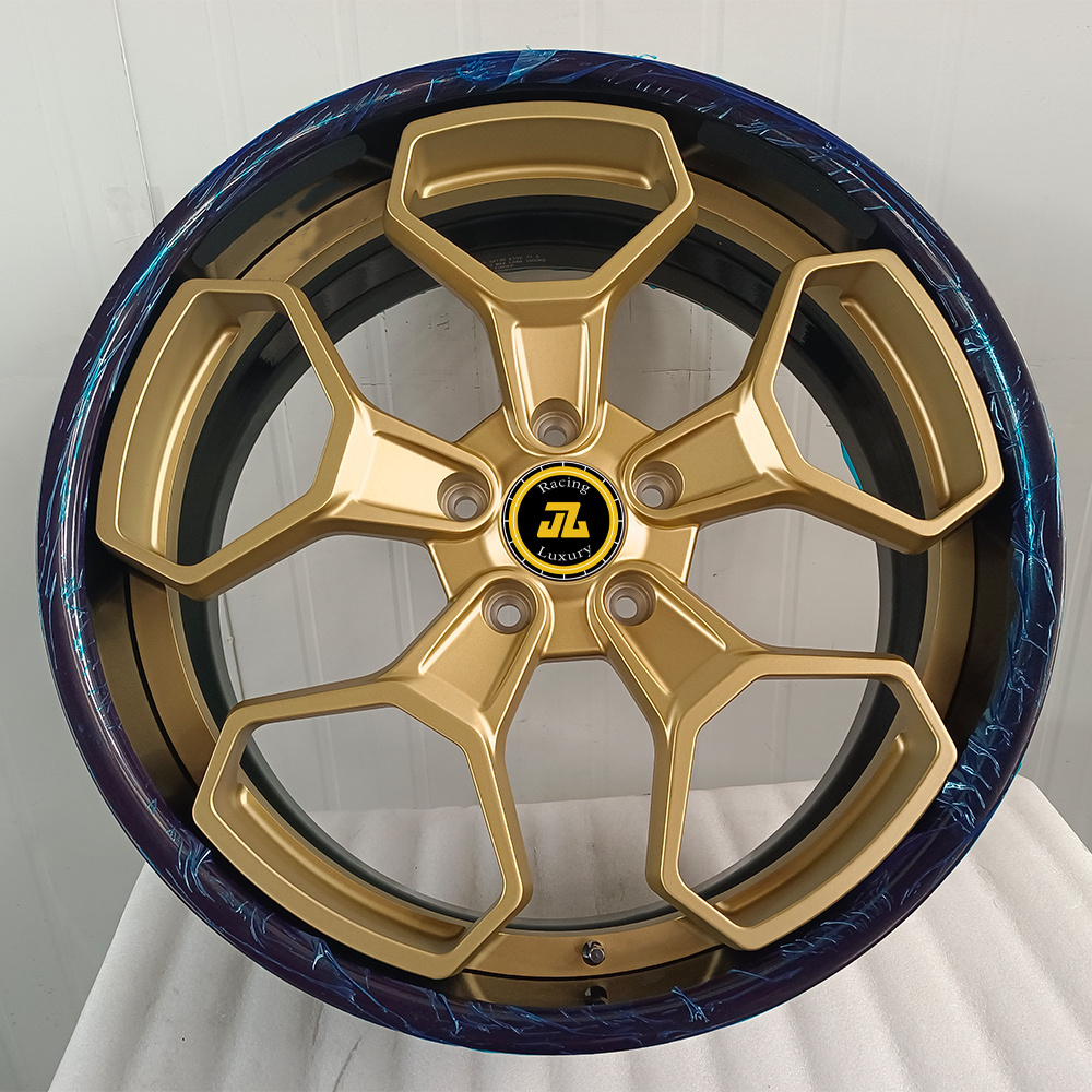 JZ forged aluminum alloy wheel custom finished gloss Concave Rims For Chevrolet Camaro