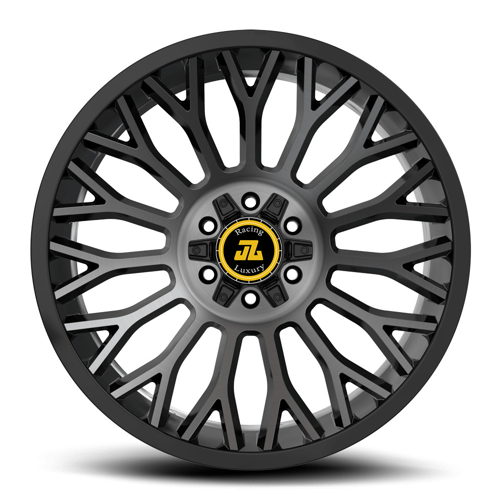 Jiangzao customize rims 16 17 18 19 20 21 22 26 inch 4x100 rims  4 holes 5 holes car forged alloy wheels