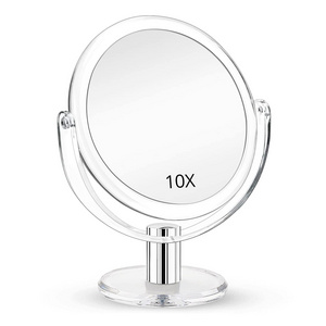 Double Sided 7 Inch  1X and 10X Magnifying Makeup Mirror Cosmetic Vanity Mirror