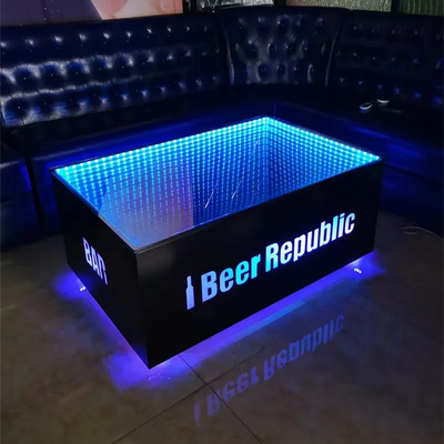 bar furniture/ nightclub/ KTV/ night club/led cube table hookah lounge furniture sofa set center pieces table