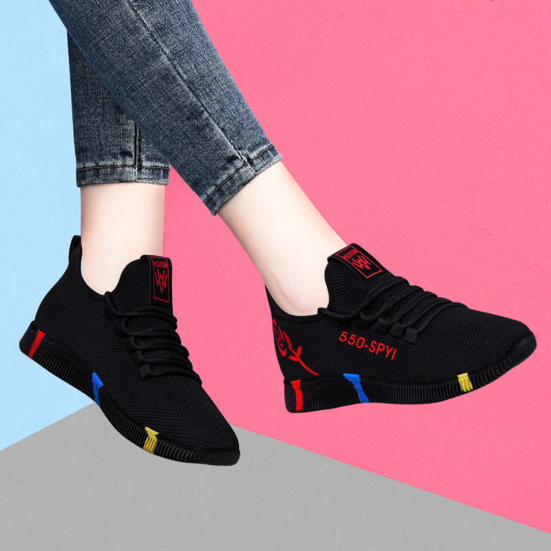 Made in China women's sports shoes 2022 Korean style trendy casual shoes for female students