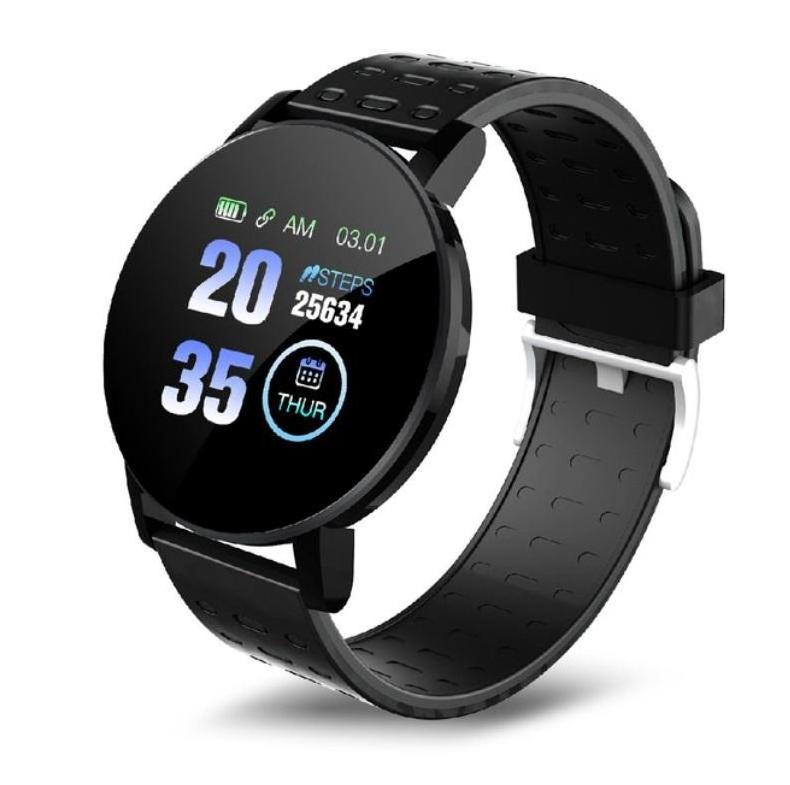 Made in china colorful TPU strap cheap price android IOS fitpro app waterproof 119PLUS reloj smart watch