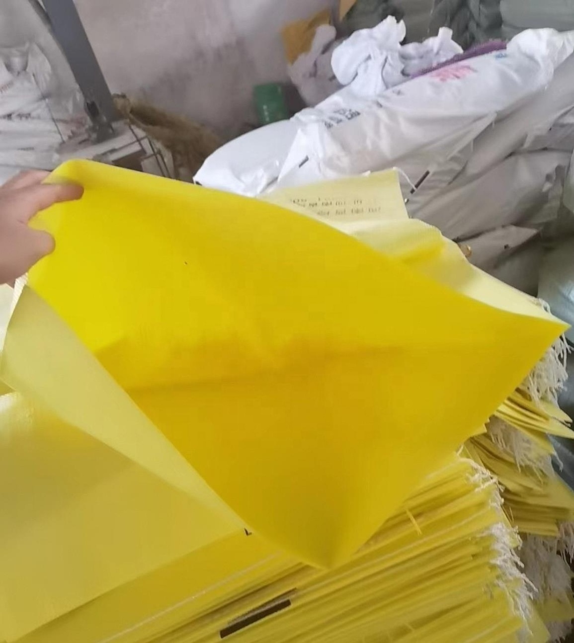 1000kg 1500kg Recycling FIBC dumpster PP skip bag for Construction waste garbage