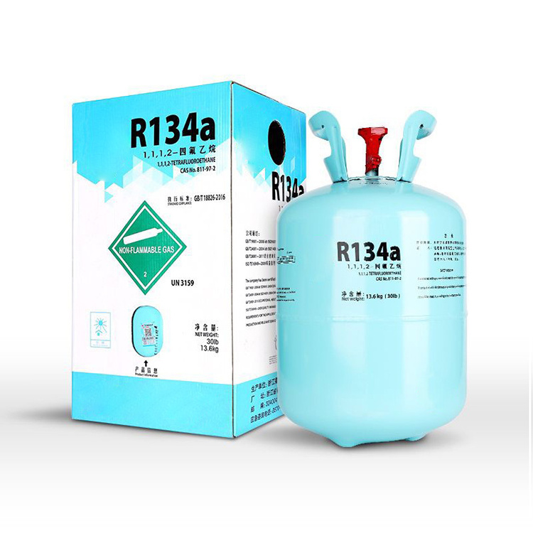 bulk supply 13.6kg refrigerant gas cylinder refrigerant r134a