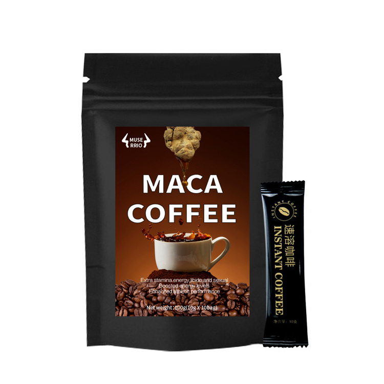 sugar extract herbs maca instant strong maca energy coffee for men