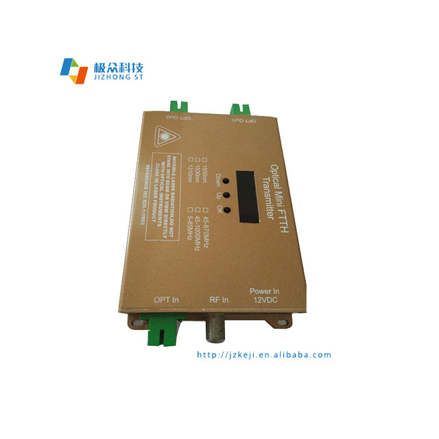 1550nm Mini optical transmitter HFC FTTH CATV PON WDM Mini Optical Node / Receiver / Transmitter