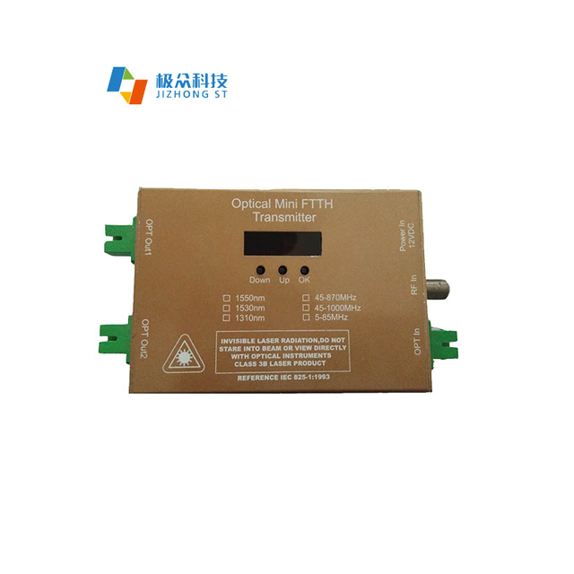 1550nm Mini optical transmitter HFC FTTH CATV PON WDM Mini Optical Node / Receiver / Transmitter