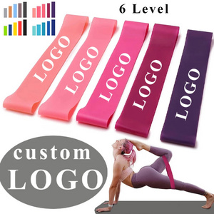 rubber Resistance Bands for  Hip Exercise Loop Pilates Sport Rubber Booty Bands Fitness Pull Up Workout Equipment