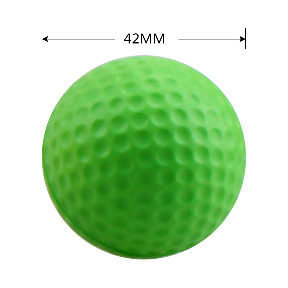 Golf Balls PU Foam Elastic Indoor Outdoor Golf Practice Driving Range Children Putting Golf Supplies