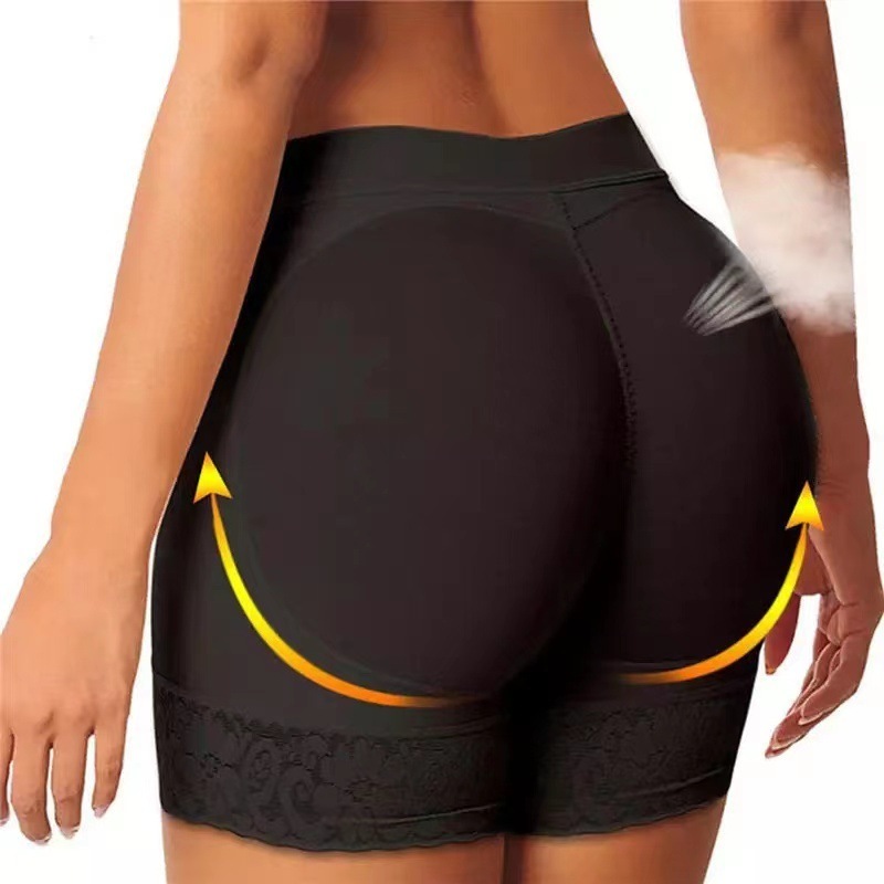 Buttock lifting pants women leggings plump buttock panties beautiful body shaping flat Angle belly drawing