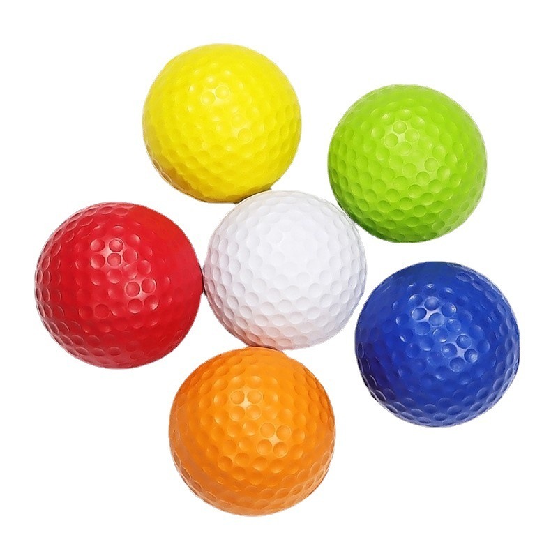 Golf Balls PU Foam Elastic Indoor Outdoor Golf Practice Driving Range Children Putting Golf Supplies