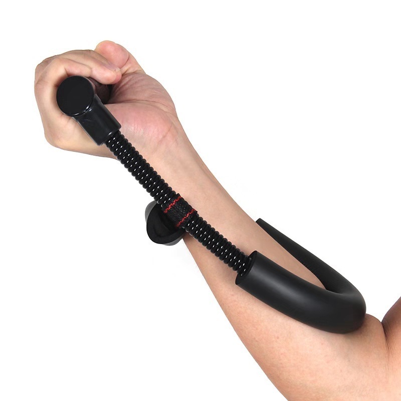 The indoor fitness machine is a high strength wrist device that exercises the ability of the fingers to regulate the fingers