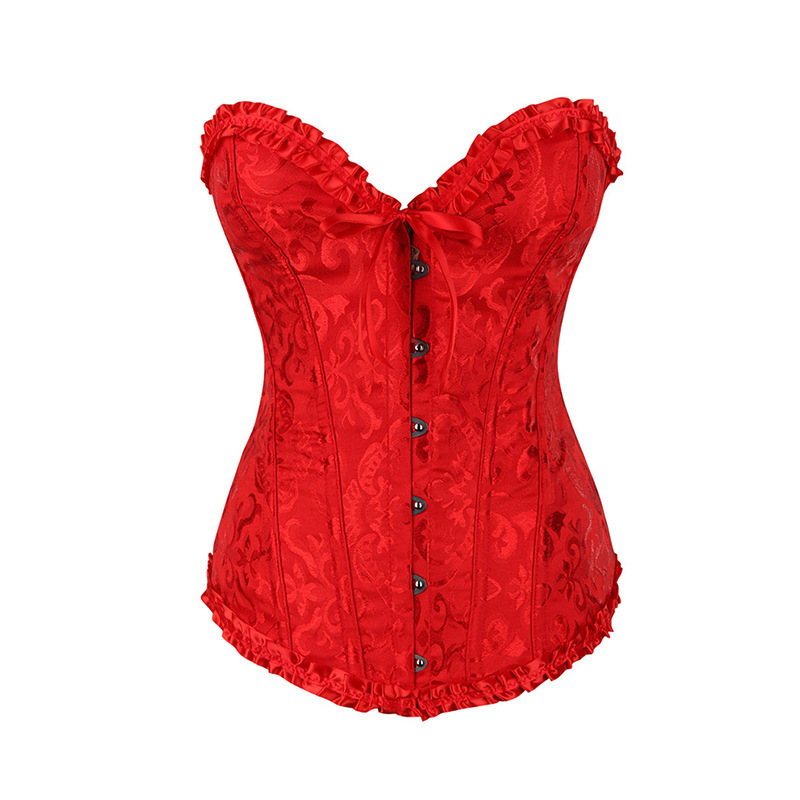 Sexy Women Steampunk Gothic Waist Trainer Corset Fashion  Corset Dress Underwear Waist Cinchers Corsets