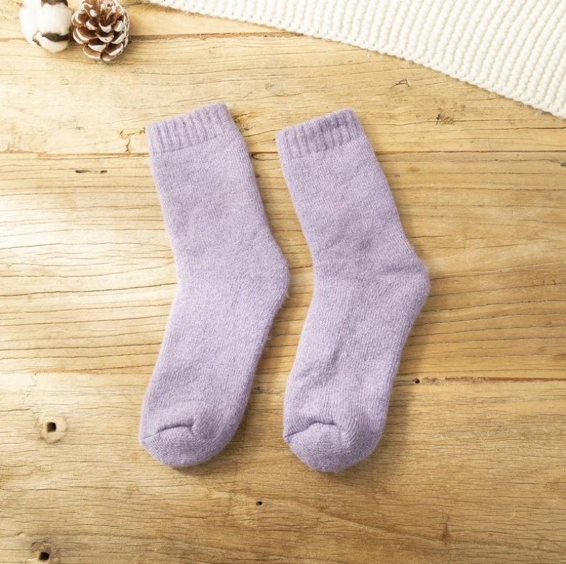 thermal socks men merino wool fuzzy winter woolen socks for men and women