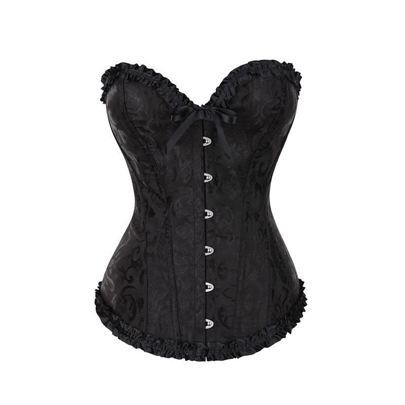 Sexy Women Steampunk Gothic Waist Trainer Corset Fashion  Corset Dress Underwear Waist Cinchers Corsets