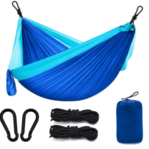 Outdoor camping hammock Parachute cloth 260*140CM single camping hammock