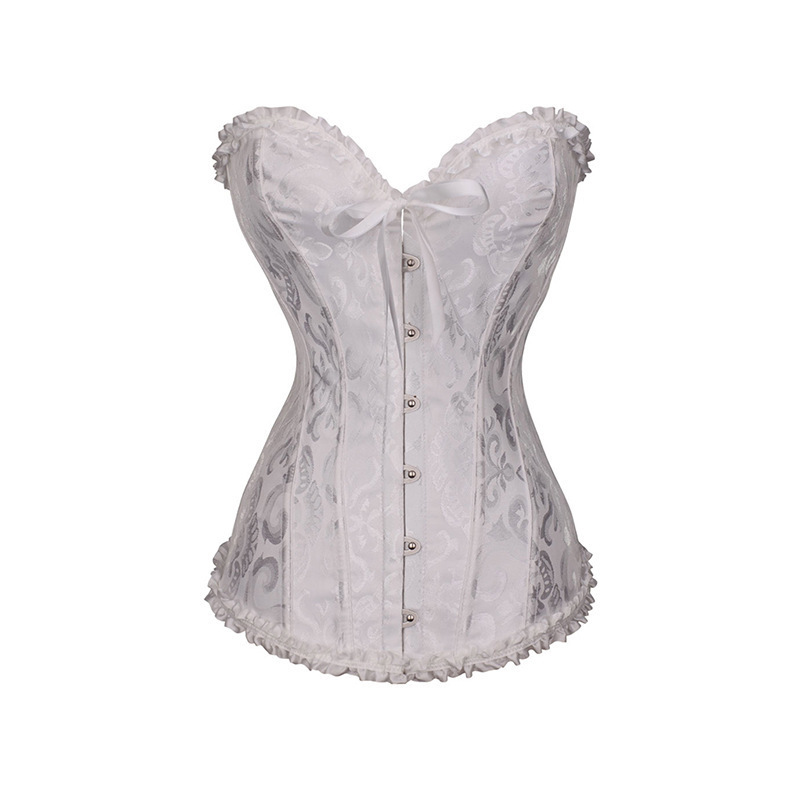 Sexy Women Steampunk Gothic Waist Trainer Corset Fashion  Corset Dress Underwear Waist Cinchers Corsets