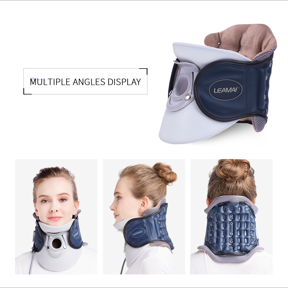 Leamai Hot Sale Cervical Neck Traction Device/Adjustable Neck Collar To Relieve Pain