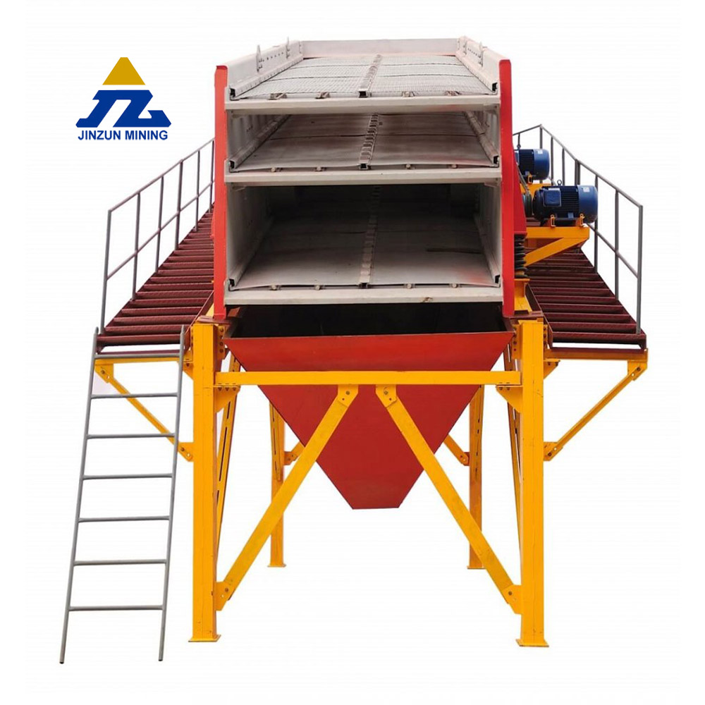 Gold Panning Sluice Machine Hydraulic Vibrating Sluice Box For Gold Mining Plant