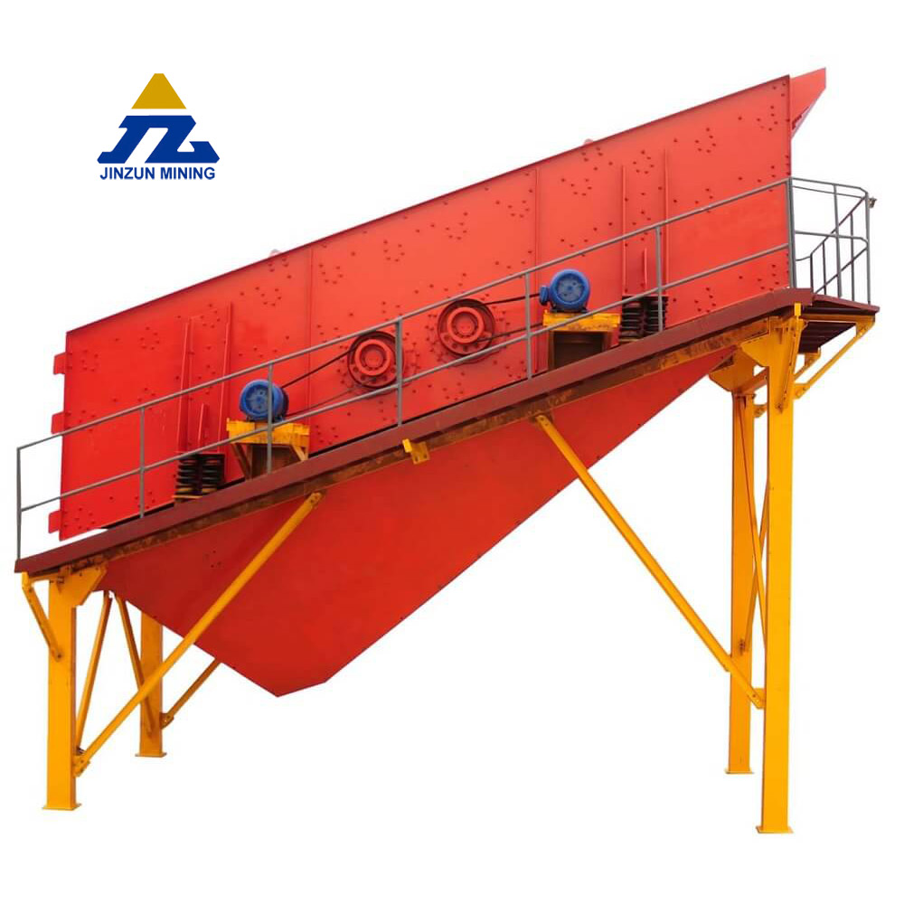 Gold Panning Sluice Machine Hydraulic Vibrating Sluice Box For Gold Mining Plant