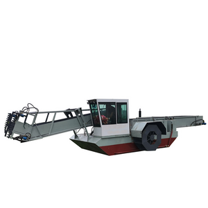 Pumping Sand Dredger Efficient Aquatic Harvester for Collection Floating Plastics Wood Plant