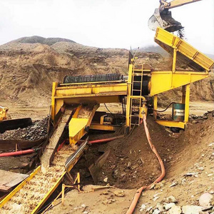 Professional factory Gold Washing Plant Small and Big Scale gold mining trommel