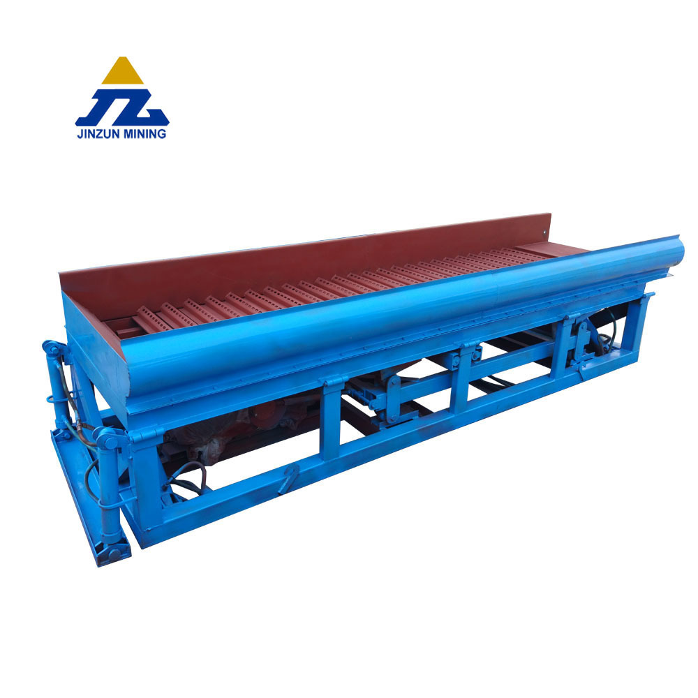 Jinzun gold mining sluice box vibrating machinery for wash plant equipment