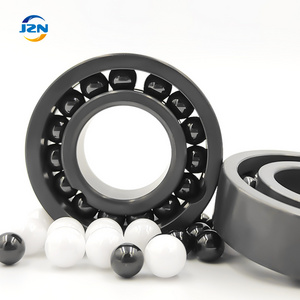 JZN All-ceramic full ball bearing 6201 12*32*10 1200 degrees heat resistance acid and alkali resistance no cage Si3N4